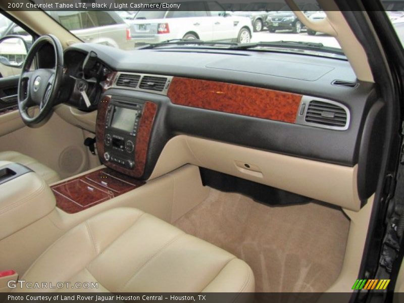 Black / Light Cashmere/Ebony 2007 Chevrolet Tahoe LTZ