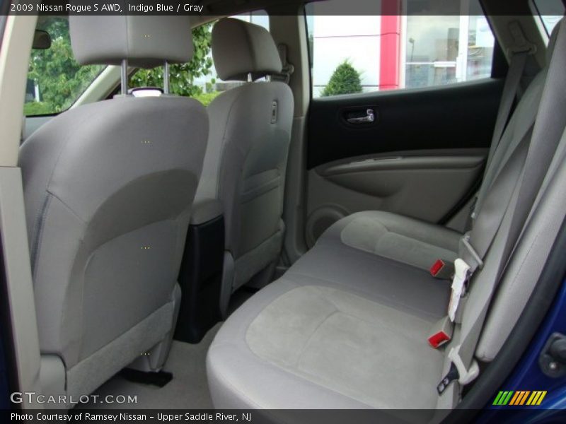 Indigo Blue / Gray 2009 Nissan Rogue S AWD