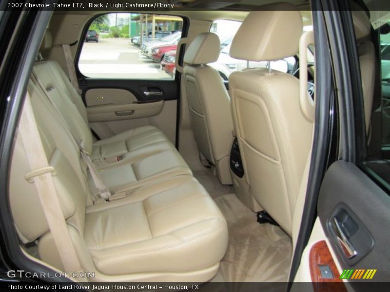 Black / Light Cashmere/Ebony 2007 Chevrolet Tahoe LTZ