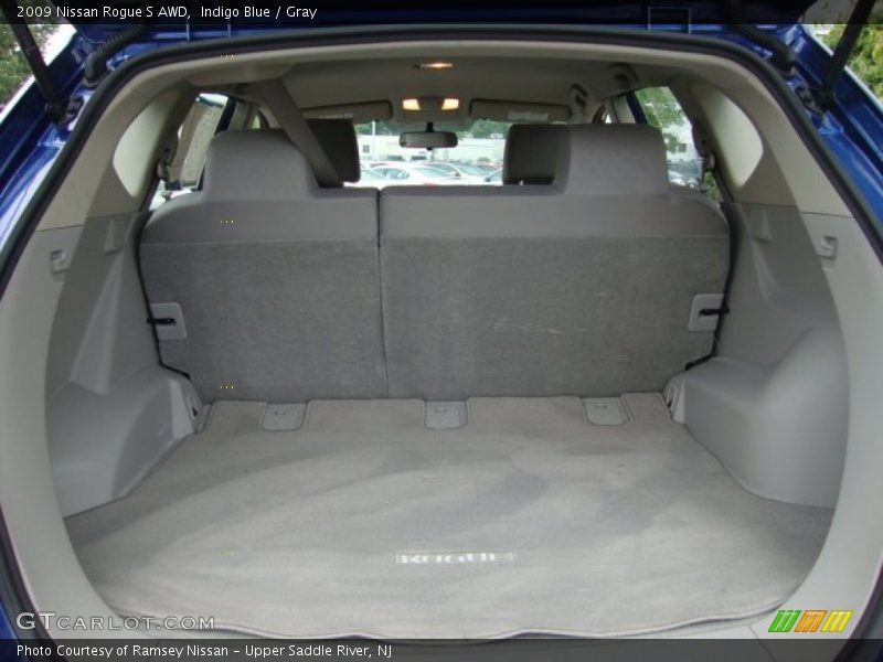 Indigo Blue / Gray 2009 Nissan Rogue S AWD