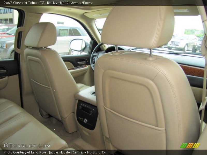 Black / Light Cashmere/Ebony 2007 Chevrolet Tahoe LTZ