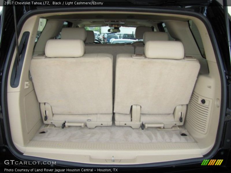 Black / Light Cashmere/Ebony 2007 Chevrolet Tahoe LTZ