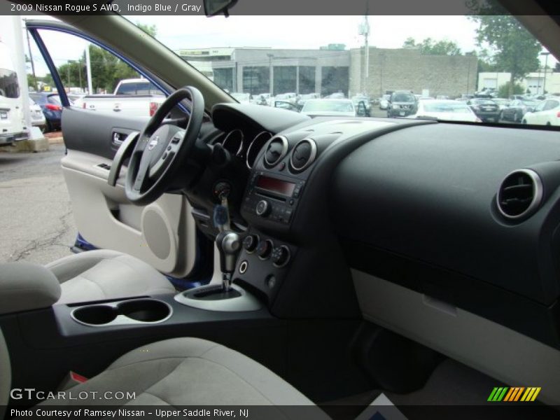 Indigo Blue / Gray 2009 Nissan Rogue S AWD