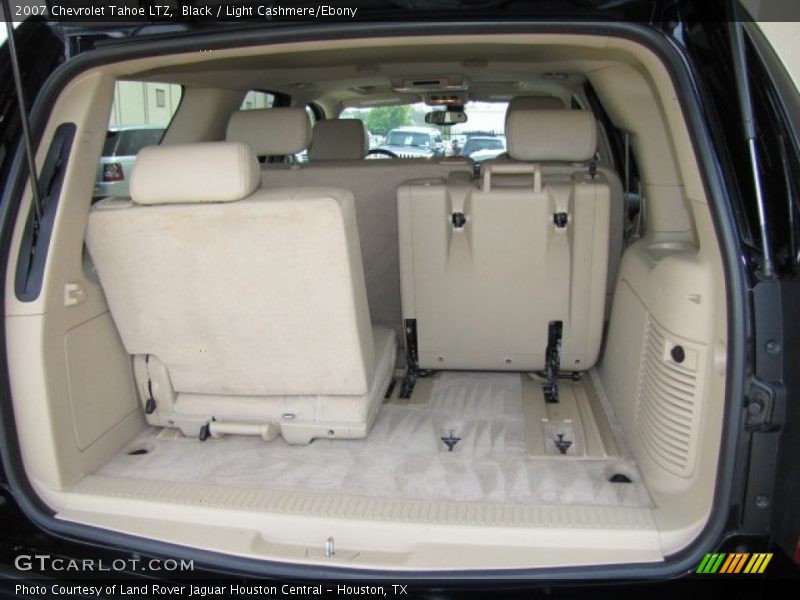 Black / Light Cashmere/Ebony 2007 Chevrolet Tahoe LTZ