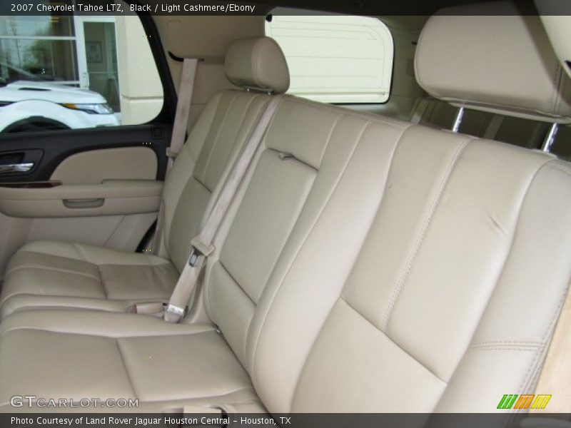 Black / Light Cashmere/Ebony 2007 Chevrolet Tahoe LTZ