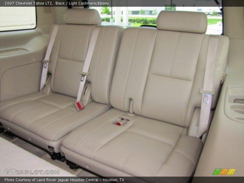 Black / Light Cashmere/Ebony 2007 Chevrolet Tahoe LTZ