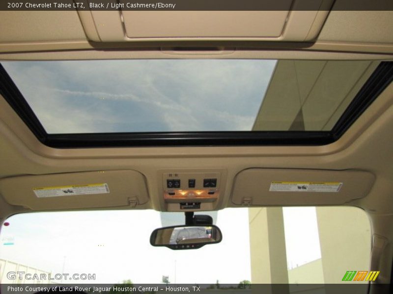 Black / Light Cashmere/Ebony 2007 Chevrolet Tahoe LTZ