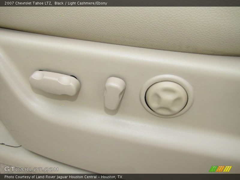 Black / Light Cashmere/Ebony 2007 Chevrolet Tahoe LTZ