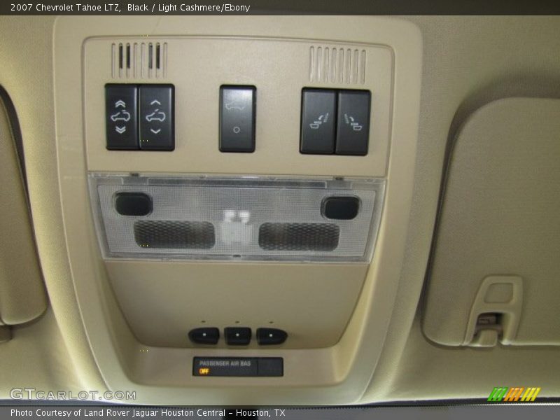 Black / Light Cashmere/Ebony 2007 Chevrolet Tahoe LTZ