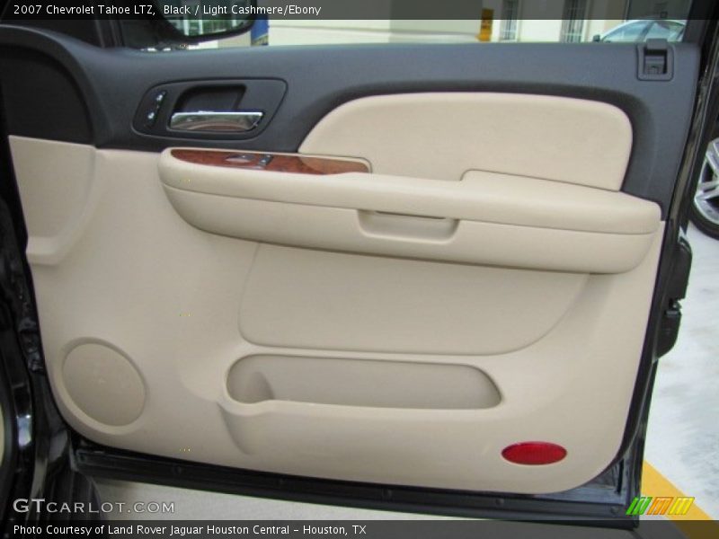 Black / Light Cashmere/Ebony 2007 Chevrolet Tahoe LTZ