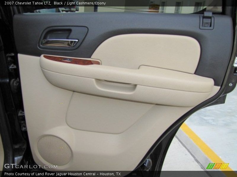 Black / Light Cashmere/Ebony 2007 Chevrolet Tahoe LTZ