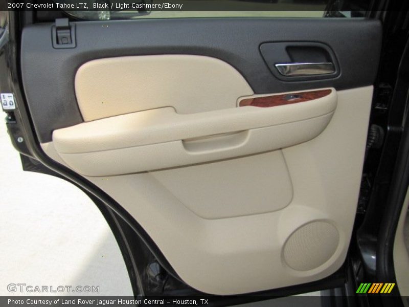 Black / Light Cashmere/Ebony 2007 Chevrolet Tahoe LTZ