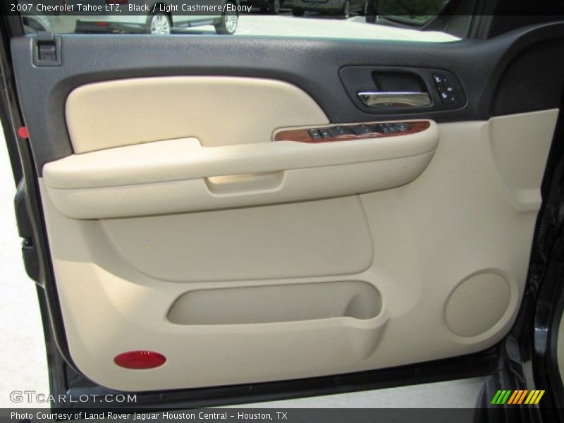 Black / Light Cashmere/Ebony 2007 Chevrolet Tahoe LTZ