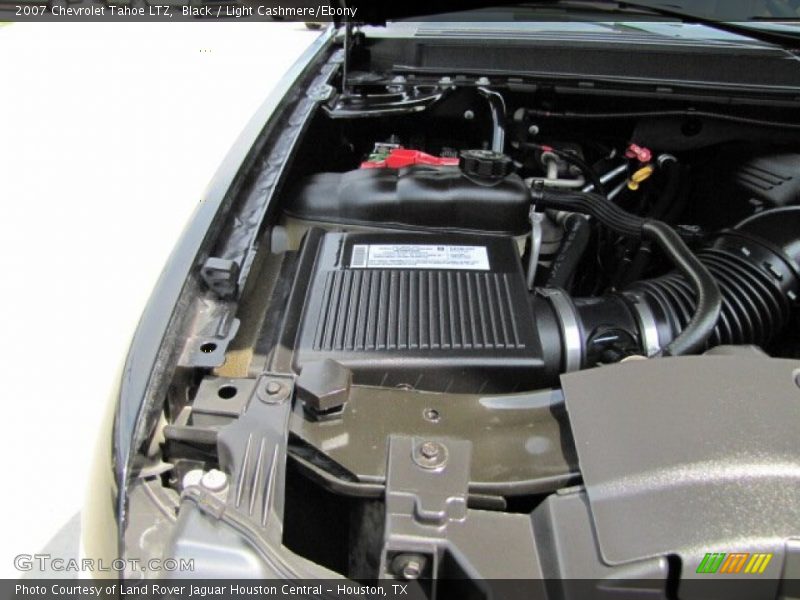 Black / Light Cashmere/Ebony 2007 Chevrolet Tahoe LTZ