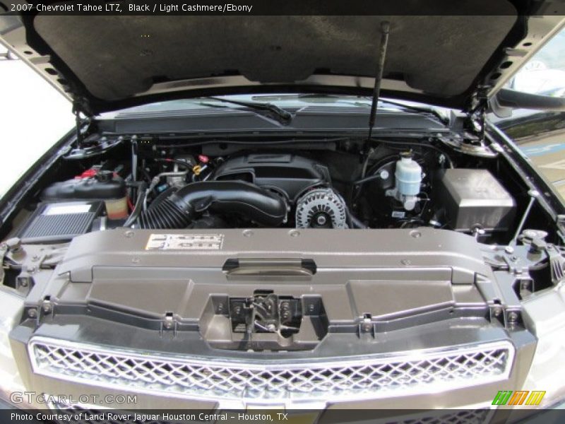 Black / Light Cashmere/Ebony 2007 Chevrolet Tahoe LTZ