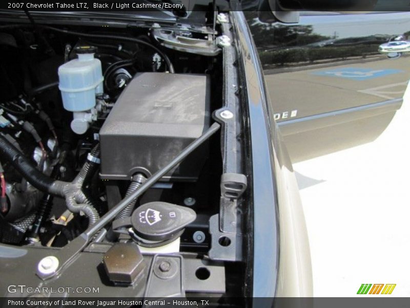 Black / Light Cashmere/Ebony 2007 Chevrolet Tahoe LTZ