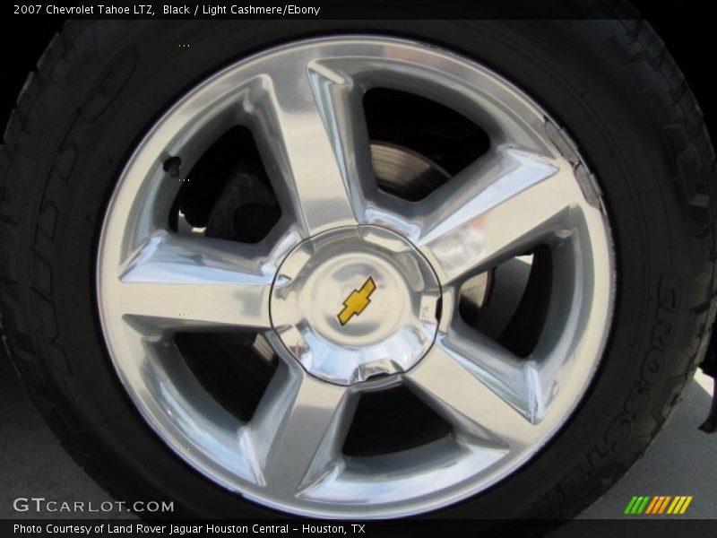 Black / Light Cashmere/Ebony 2007 Chevrolet Tahoe LTZ