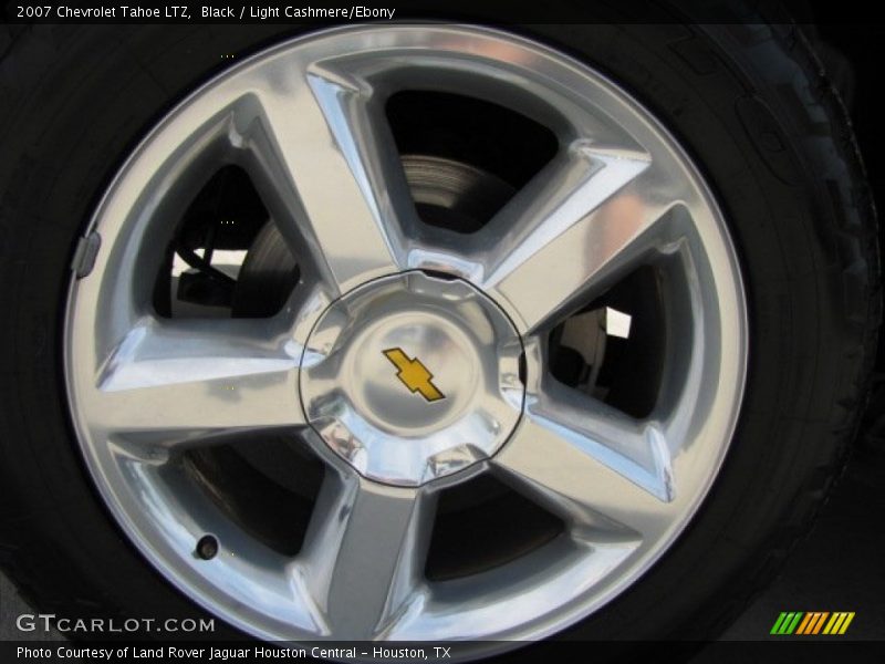 Black / Light Cashmere/Ebony 2007 Chevrolet Tahoe LTZ