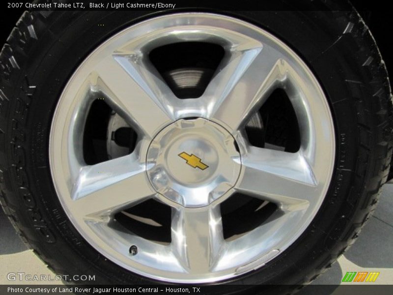 Black / Light Cashmere/Ebony 2007 Chevrolet Tahoe LTZ