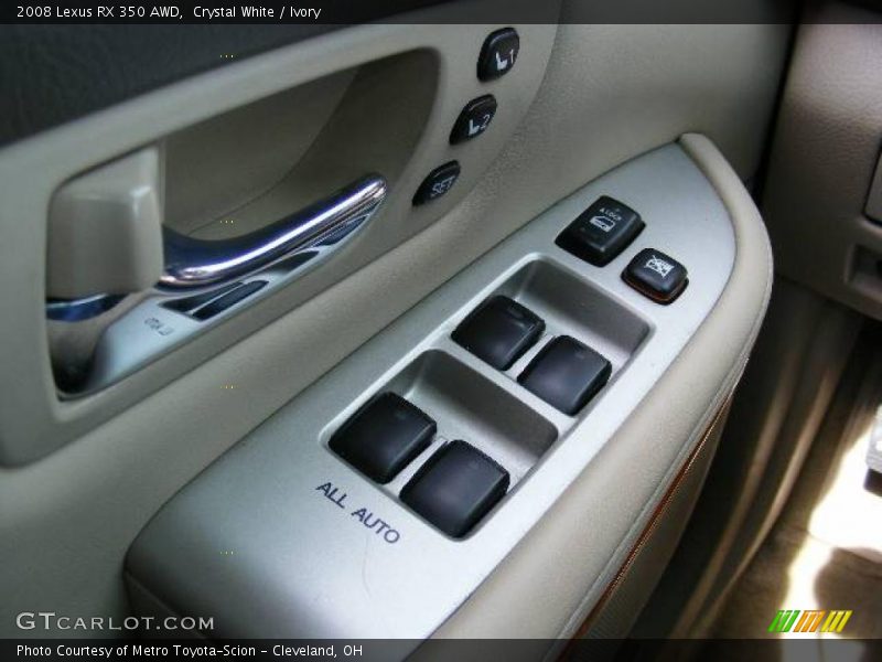 Crystal White / Ivory 2008 Lexus RX 350 AWD
