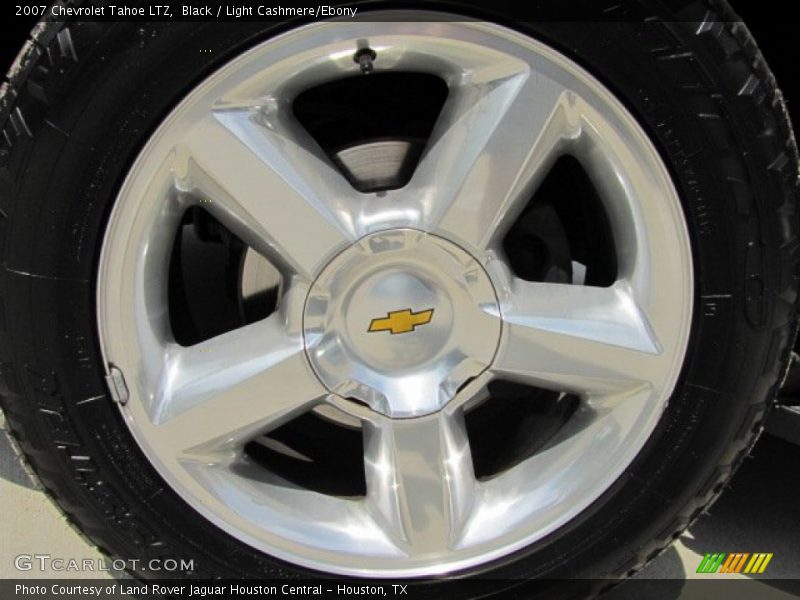 Black / Light Cashmere/Ebony 2007 Chevrolet Tahoe LTZ