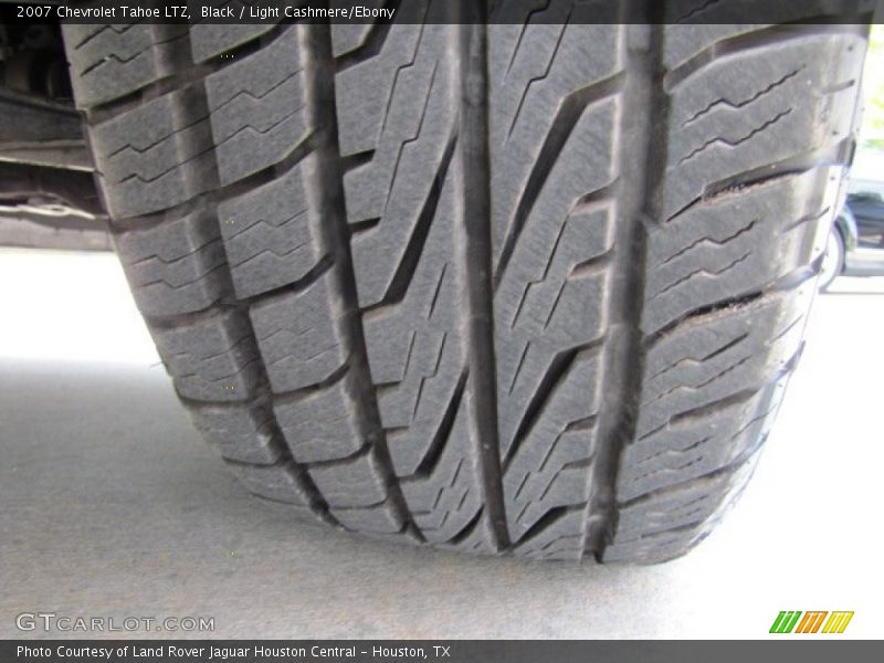 Black / Light Cashmere/Ebony 2007 Chevrolet Tahoe LTZ