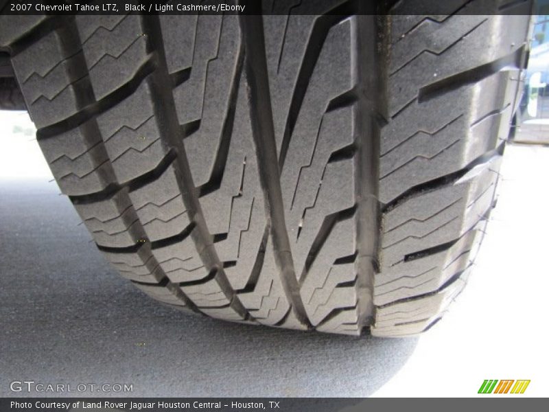 Black / Light Cashmere/Ebony 2007 Chevrolet Tahoe LTZ