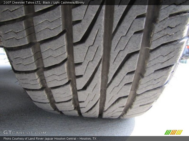 Black / Light Cashmere/Ebony 2007 Chevrolet Tahoe LTZ