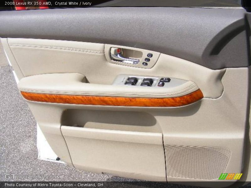 Crystal White / Ivory 2008 Lexus RX 350 AWD