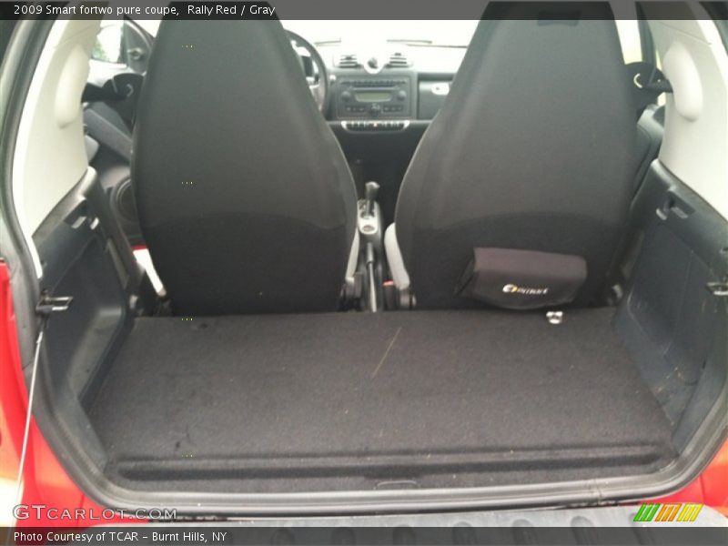 Rally Red / Gray 2009 Smart fortwo pure coupe