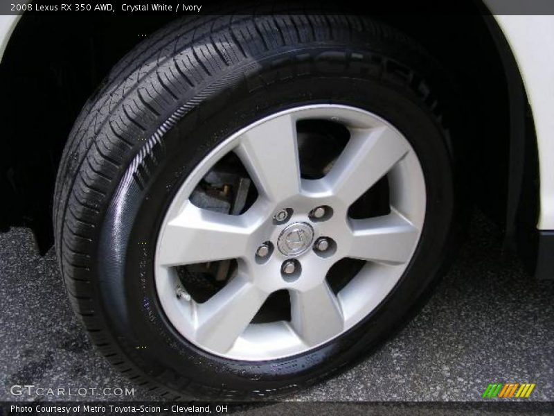 Crystal White / Ivory 2008 Lexus RX 350 AWD