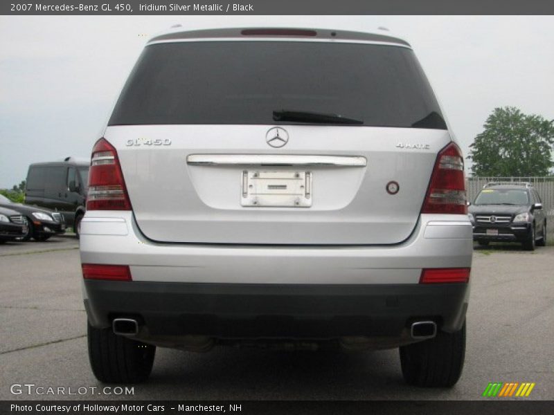 Iridium Silver Metallic / Black 2007 Mercedes-Benz GL 450