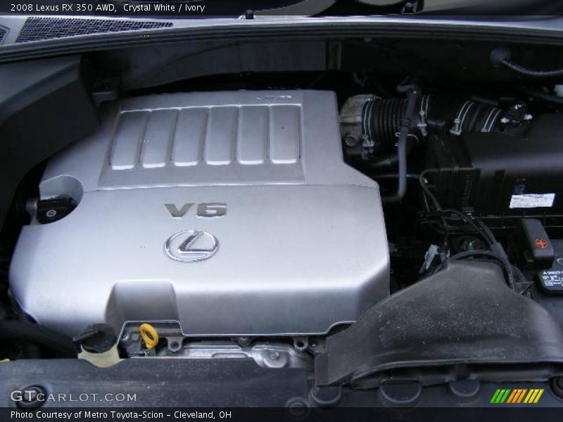 Crystal White / Ivory 2008 Lexus RX 350 AWD