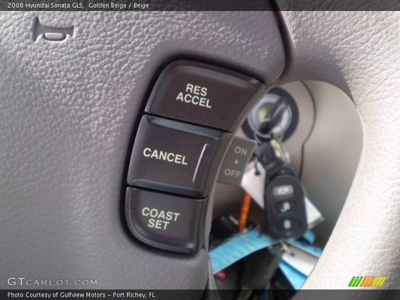 Golden Beige / Beige 2008 Hyundai Sonata GLS