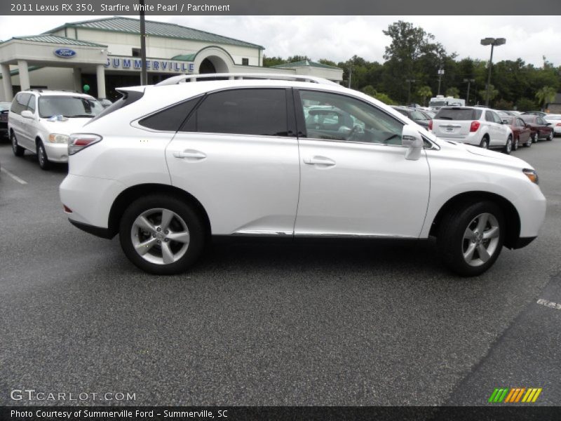 Starfire White Pearl / Parchment 2011 Lexus RX 350