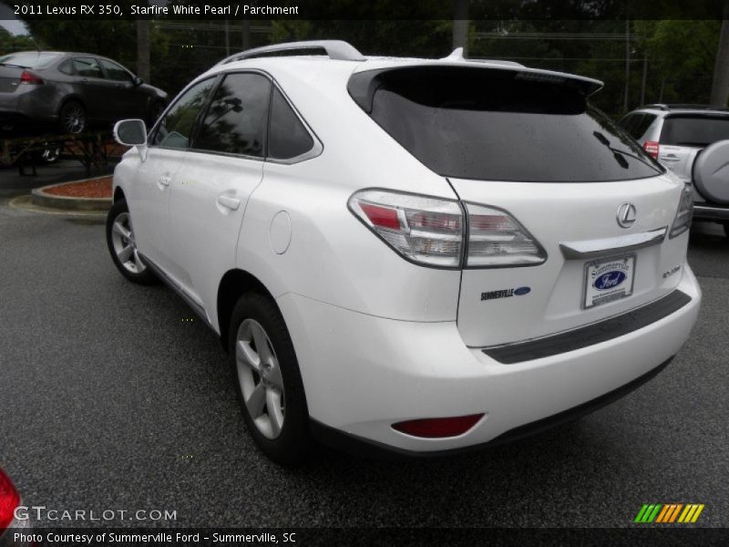 Starfire White Pearl / Parchment 2011 Lexus RX 350