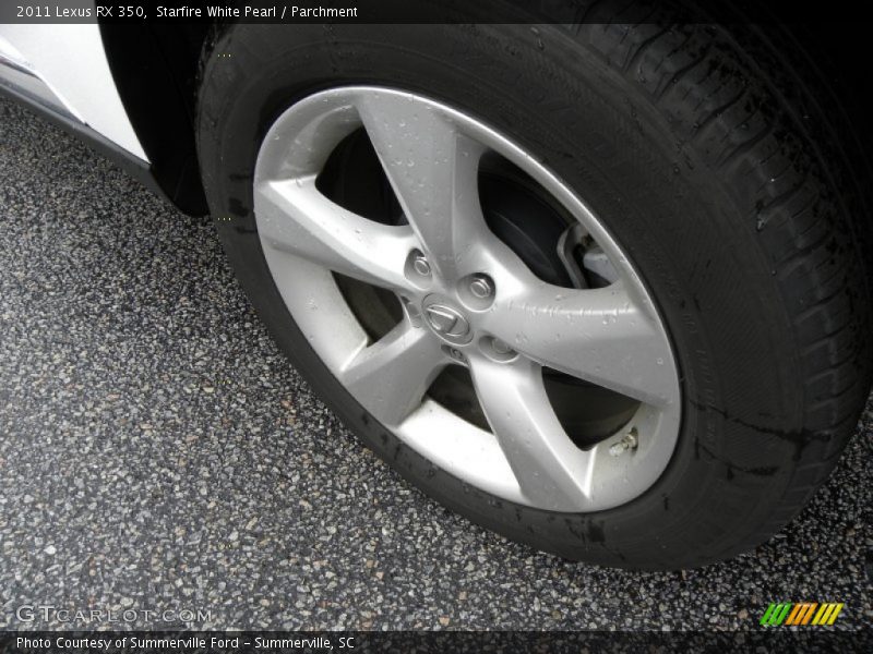 Starfire White Pearl / Parchment 2011 Lexus RX 350