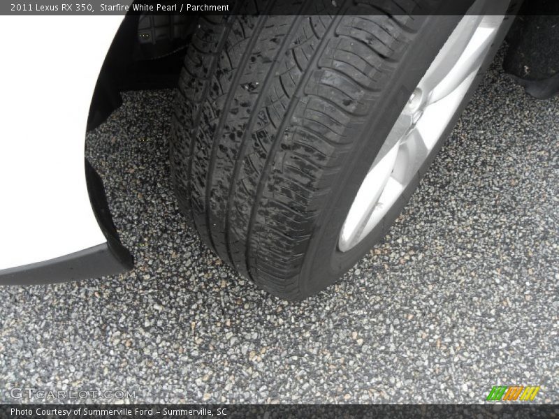 Starfire White Pearl / Parchment 2011 Lexus RX 350