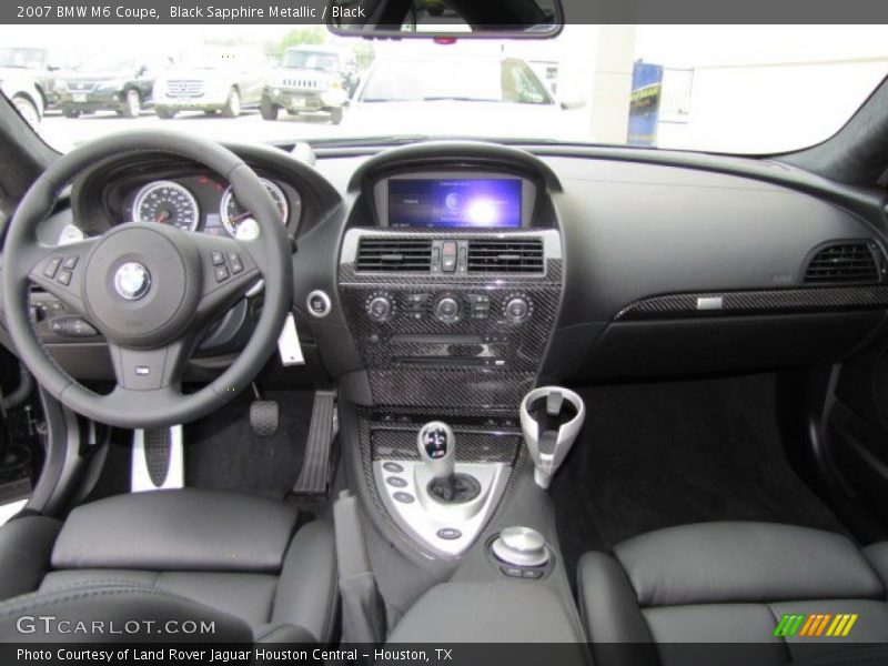 Black Sapphire Metallic / Black 2007 BMW M6 Coupe