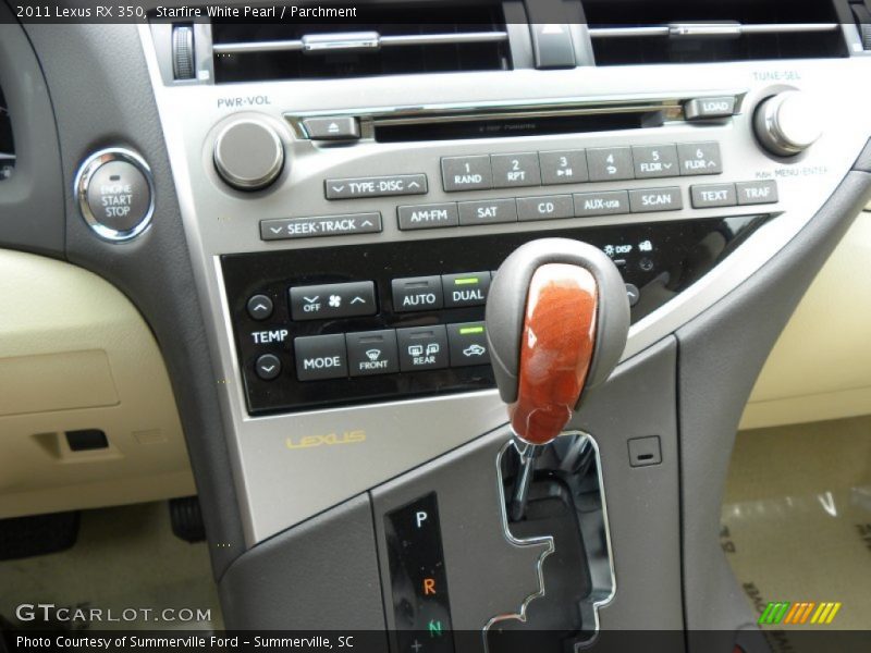 Starfire White Pearl / Parchment 2011 Lexus RX 350