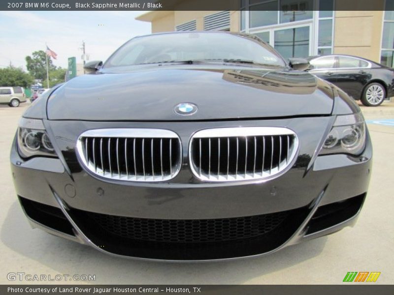 Black Sapphire Metallic / Black 2007 BMW M6 Coupe