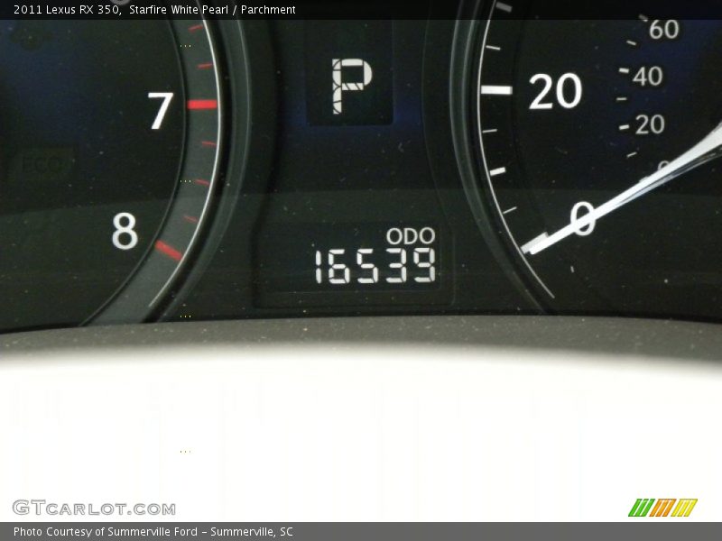 Starfire White Pearl / Parchment 2011 Lexus RX 350