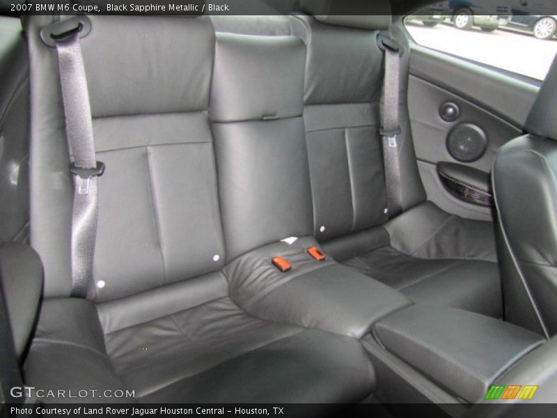 Black Sapphire Metallic / Black 2007 BMW M6 Coupe