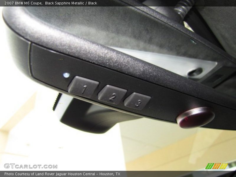 Black Sapphire Metallic / Black 2007 BMW M6 Coupe