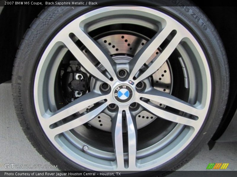 Black Sapphire Metallic / Black 2007 BMW M6 Coupe