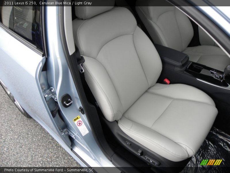 Cerulean Blue Mica / Light Gray 2011 Lexus IS 250