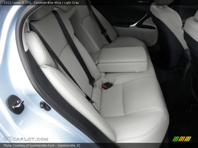 Cerulean Blue Mica / Light Gray 2011 Lexus IS 250