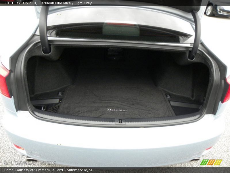 Cerulean Blue Mica / Light Gray 2011 Lexus IS 250