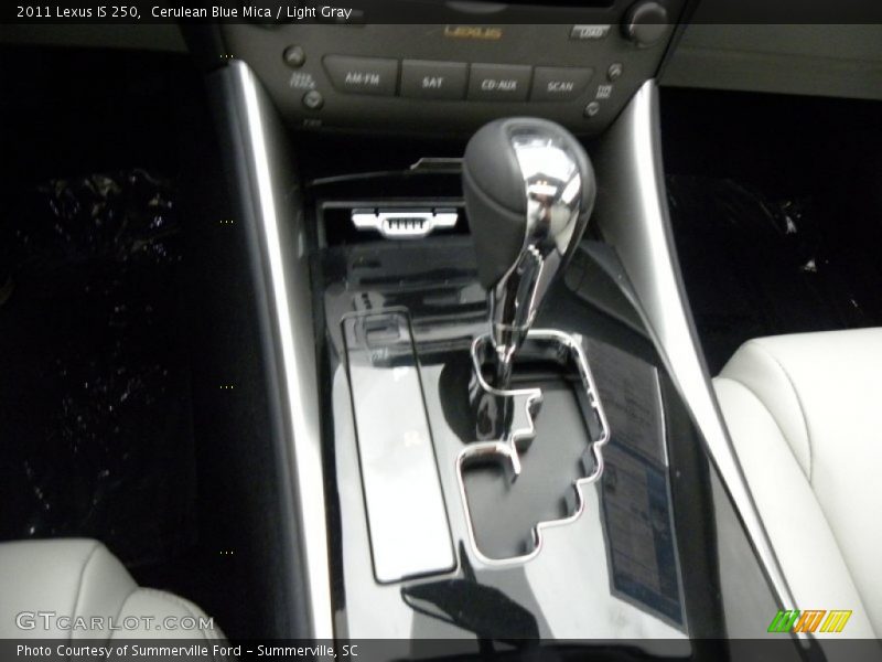 Cerulean Blue Mica / Light Gray 2011 Lexus IS 250