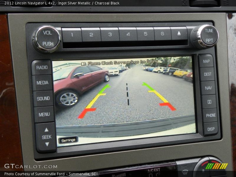 Ingot Silver Metallic / Charcoal Black 2012 Lincoln Navigator L 4x2